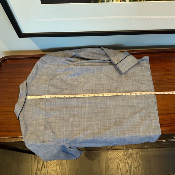 GAP Chambray Blue Men’s Pajama set - Shirt and Pants. Size S. - Picture 11 of 11